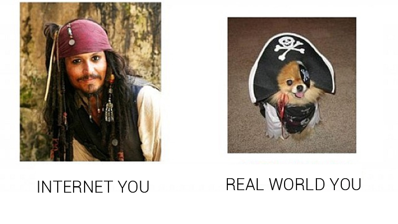 Illustration for article titled Japan's "Internet You Vs. the Real You" Meme